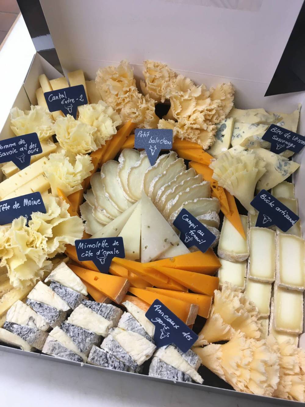assemblage de fromages